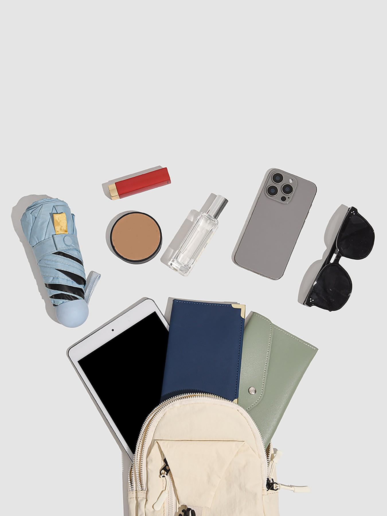 Women's Multifunctional Nylon Crossbody Bag, Large Capacity Shoulder Bag with Adjustable Straps, Multiple Pockets, Ideal for Commuting, Sports, Travel