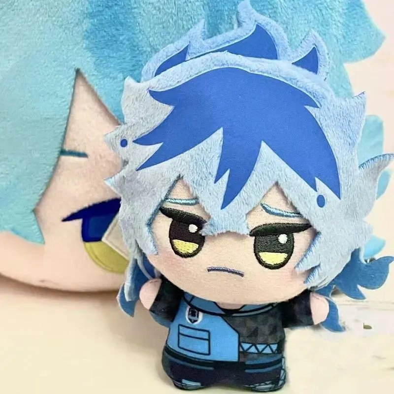 2026 New hot item Twisted Wonderland Pendant Idia Shroud Plush Doll 10cm Cartoon Printed Idia Stuffed Plusie Toys Fans Collect XMAS Present Gift
