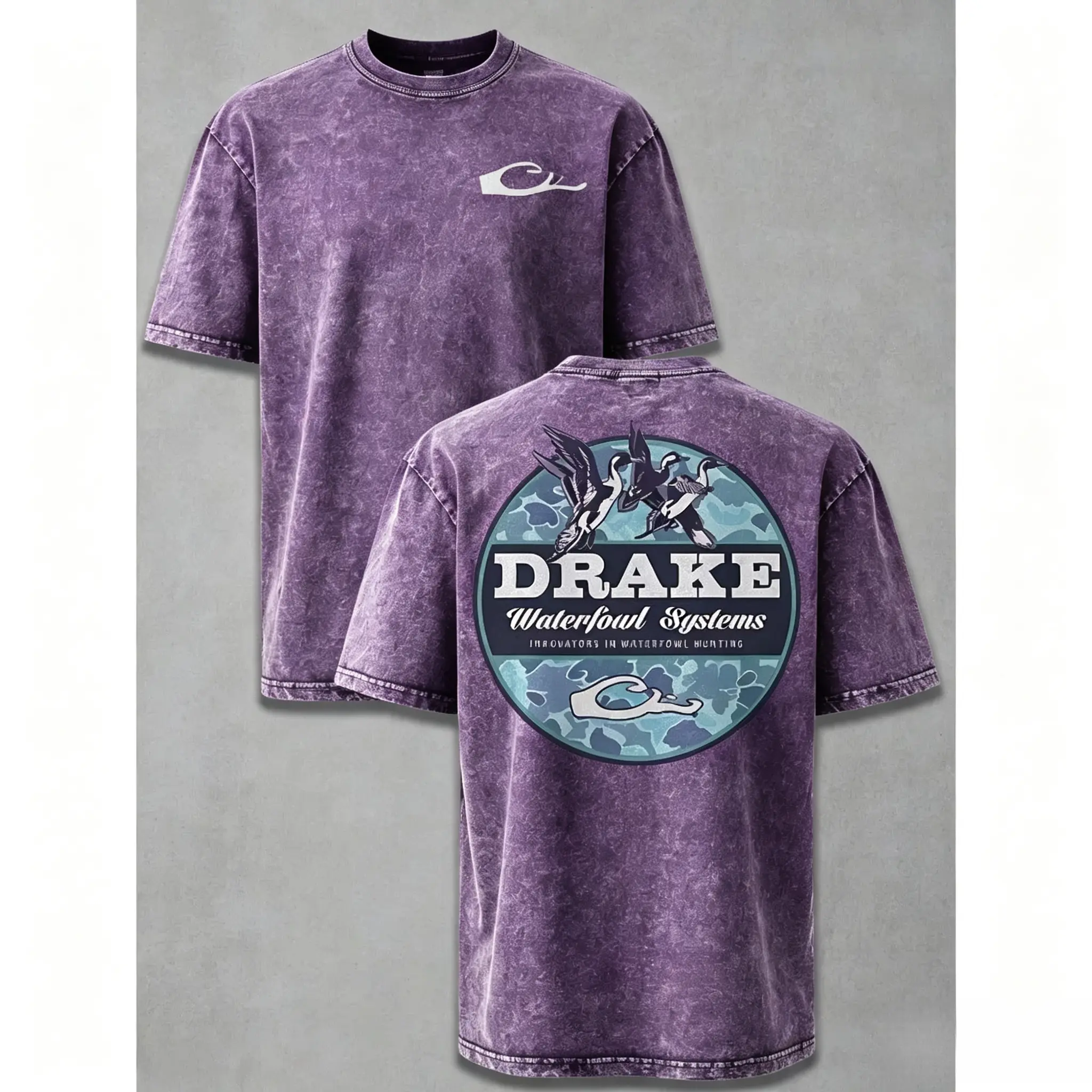 Washed purple
