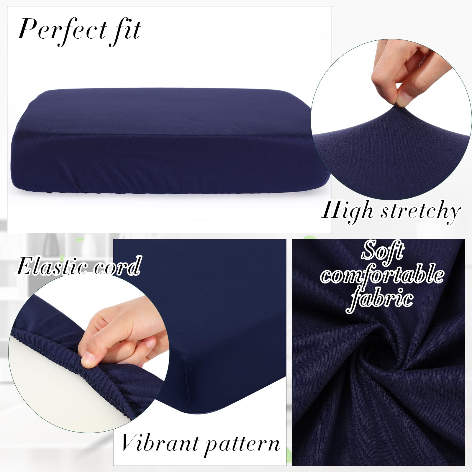 12/8/4Pcs Summer Patio Cushion Covers for Outdoor Patio Furniture & Indoor Sofa Cushions, Elastic Sofa Cover Sofa Slipcover Couch Covers Anti-Slip Sofa Seat Cover Replacement Sets for Summer Patio Decor 12/8/4Pcs Summer Patio Cushion Covers for Outdoor Patio Furniture & Indoor Sofa Cushions, Elastic Sofa Cover Sofa Slipcover Couch Covers Anti-Slip Sofa Seat Cover Replacement Sets for Summer Patio Decor