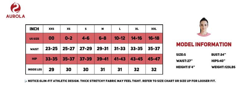 AUROLA Influence Collection Workout Shorts for Women,No Roll Up Squat Proof New Scrunch Seamless Compression Gym Short  2.5" Inseam