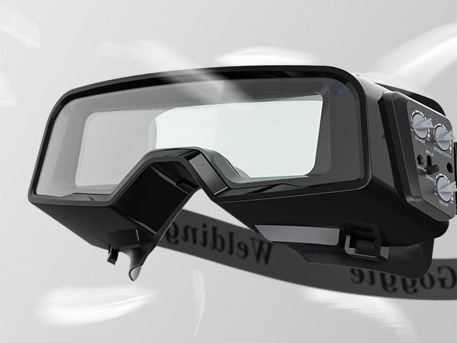 YESWELDER LYG-R100A Auto Darkening Welding Goggles with Mask | True Color Wide Shade 4/5-9/9-13 Welding Glasses for TIG MIG ARC CUT Grind