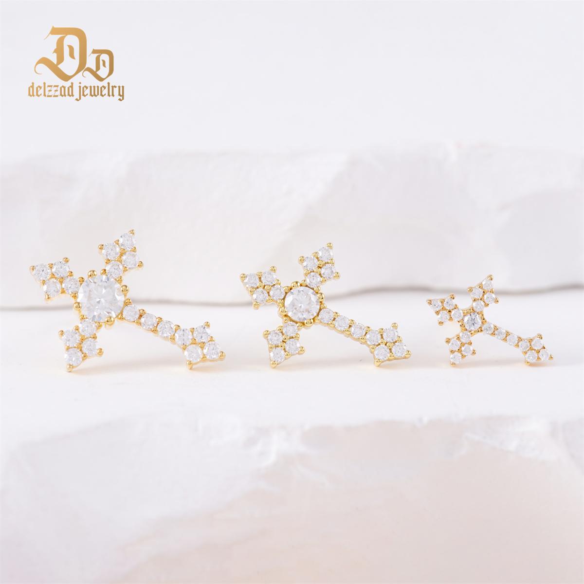 Delzzad 18K Gold-Plated Cross Prong Stud Earrings Lab-Created Moissanite Stud Earring S925 Sterling Silver Moissanite Jewelry Perfect Birthday Mother’s Day Christmas Gift for Men Women Wedding Set Delzzad 18K Gold-Plated Cross Prong Stud Earrings Lab-Created Moissanite Stud Earring S925 Sterling Silver Moissanite Jewelry Perfect Birthday Mother’s Day Christmas Gift for Men Women Wedding Set
