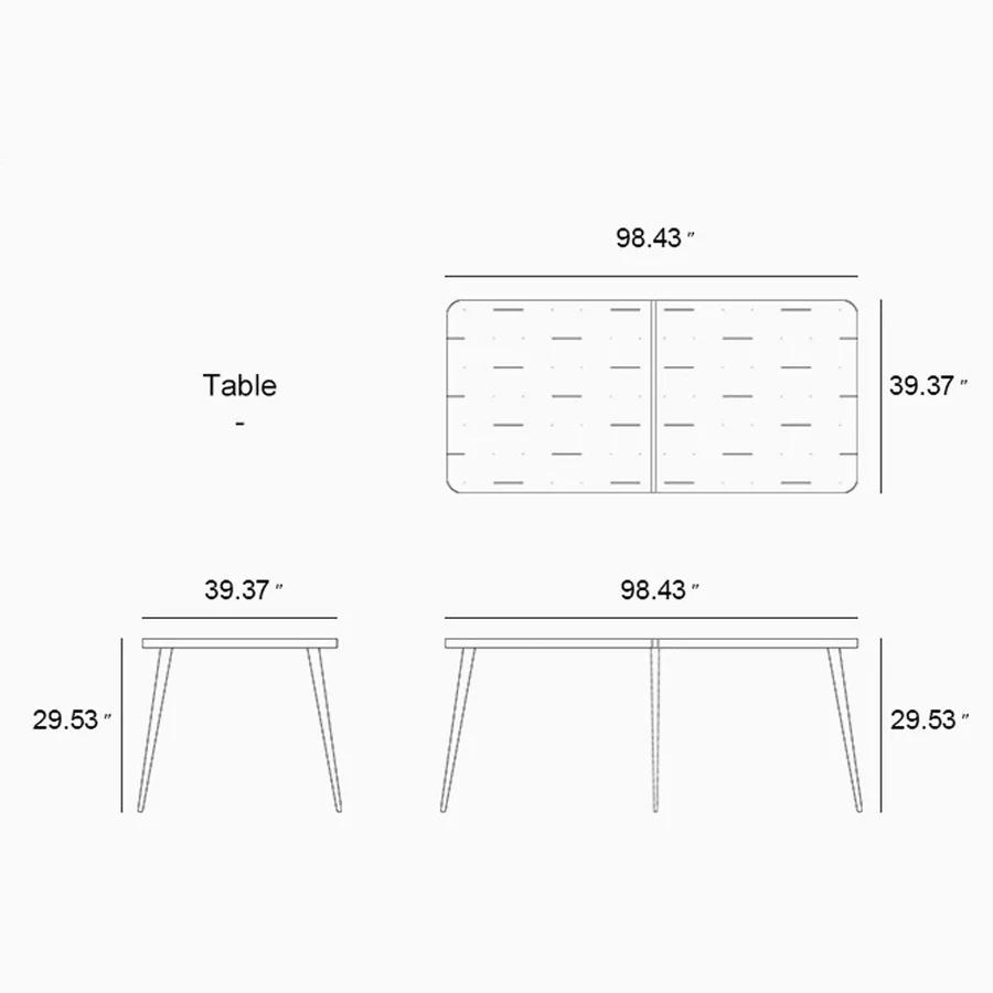 PURPLE LEAF 7/9/11 Pieces Patio Dining Set Cushions Wicker Outdoor Dining Table and Chairs