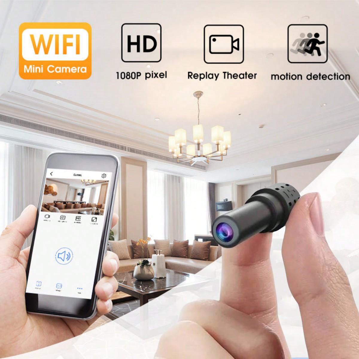 Bestselling Mini Micro Camera 20mp Wireless WiFi Remote Monitoring 2k HD Camera, Compact Surveillance Device for Home Security WiFi Indoor Cameras Smart Wifi Camera