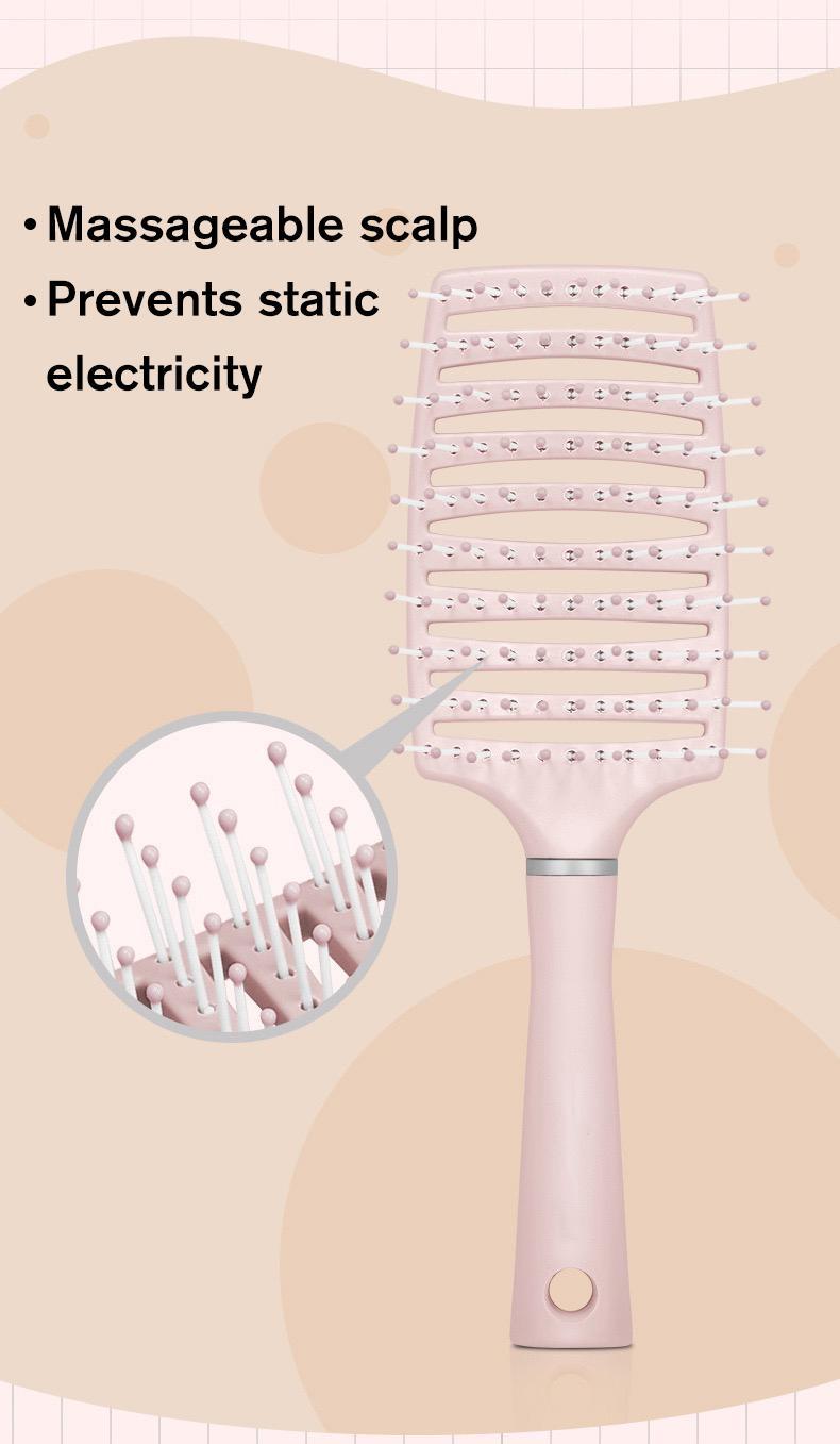 LaaVoo Hair brush, Easy to clean, Care for hair tangles, Gifts for Women Haircare Heatless christmas gift ideas