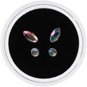 Tooth Gem Crystal Ornament Various Shape Color Teeth Jewelry Acrylic Teeth Decoration Teeth Kit Tooth Ornaments Teeth Jewelry gems