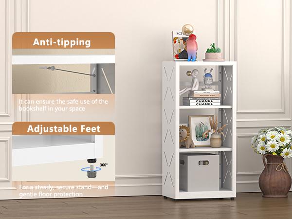 【 DealsforYouDays 】Multifunctional Home Organizer Rack 16" Width 3-Tier Adjustable Metal Bookshelf Display Shelving for Collectibles Plants Bedroom Office Storage 【 DealsforYouDays 】Multifunctional Home Organizer Rack 16" Width 3-Tier Adjustable Metal Bookshelf Display Shelving for Collectibles Plants Bedroom Office Storage