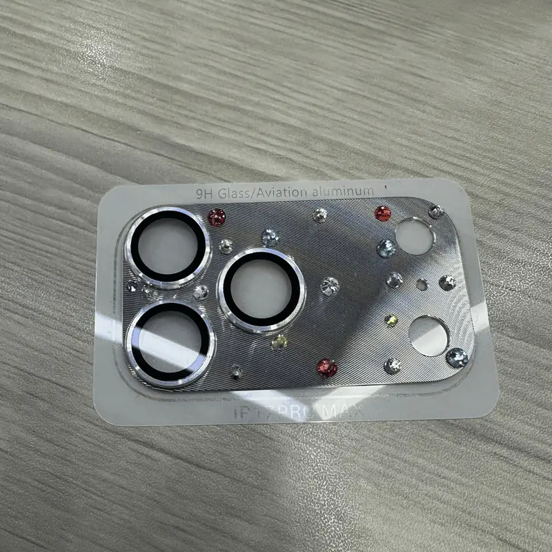 Colorful Diamond Lens Protector for iPhone 17 Pro Max - TikTok Shop