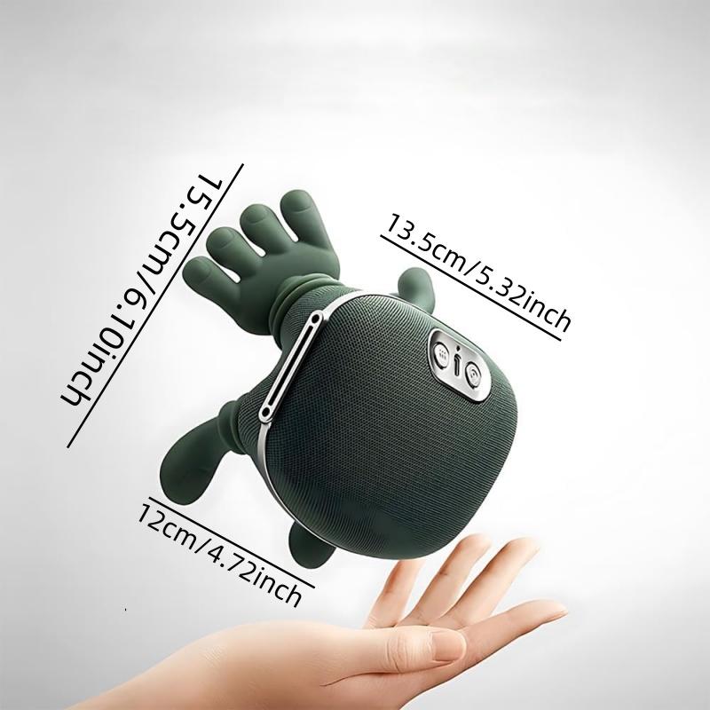 Bionic hand heating massage device, used for deep tissue pain relief, wireless portable Durable electric finger pressure 4D kneading massage, designed to simulate the human hand, suitable for neck/shoulder/hand/leg massage, ideal item for home massage.