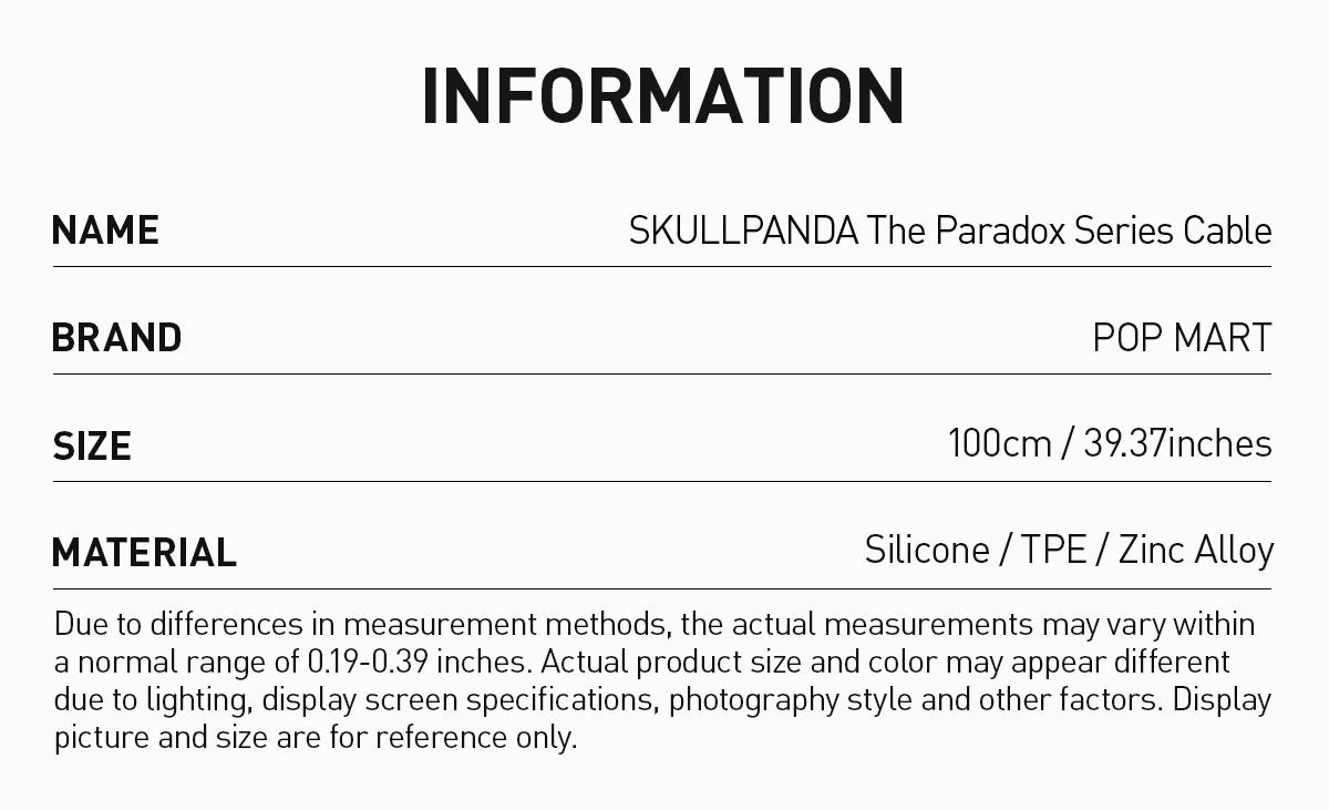 SKULLPANDA The Paradox Series Cable
