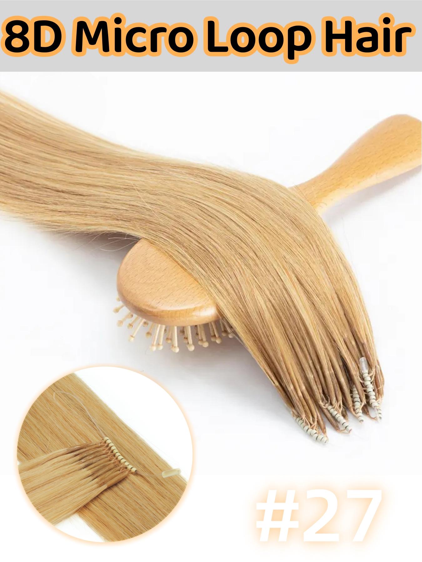8D Nano Beads Hair Extensions Invisible Lightweight Seamless No Glue No Damage Comfortable All Day Long Lasting Natural Blending Perfect for Instant Longer Undetectable Beads Extensions That Look Totally Real for Daily Party and Any Occasion