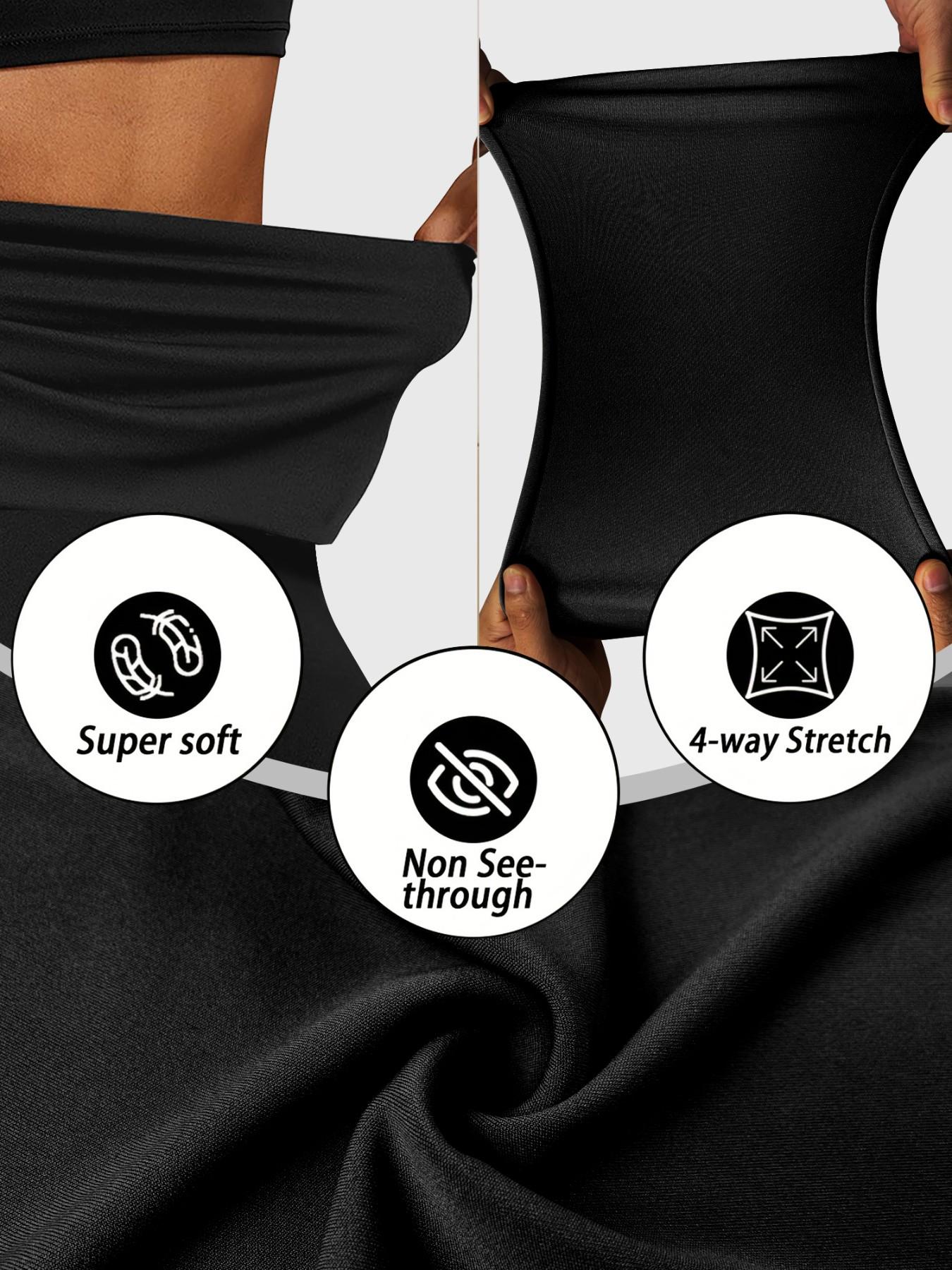 Plus Size High Waist Flare Pants, Back Pleated Butt Lifting Design, Slim Fit Elasticity, Sexy Tight-Fit, Y2K Street Fashion Women's Pants