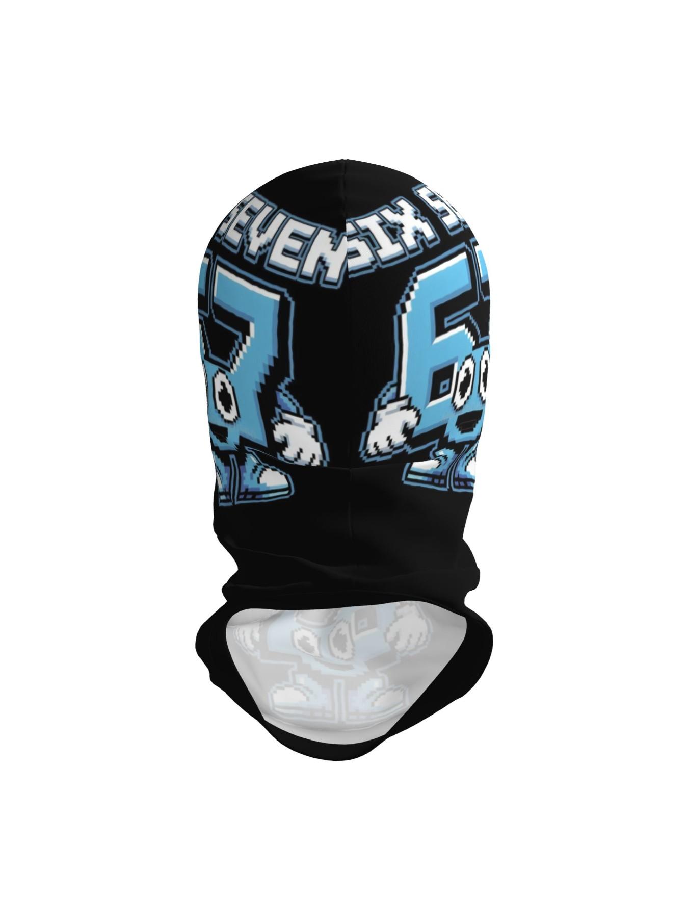 1 piece 67 Meme Gen Alpha Slang Face Mask Full Coverage Windproof Breathable Face Mask with for Muertos Lightweight Durable Ideal Costume Party Accessory Gift