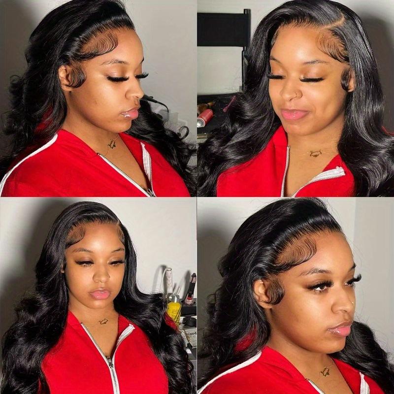 Bling Hair 180% Density 13x6 HD Lace Front Wigs Body Wave 13x4 HD Lace Frontal Wig Human Hair Wigs Pre Plucked For Women