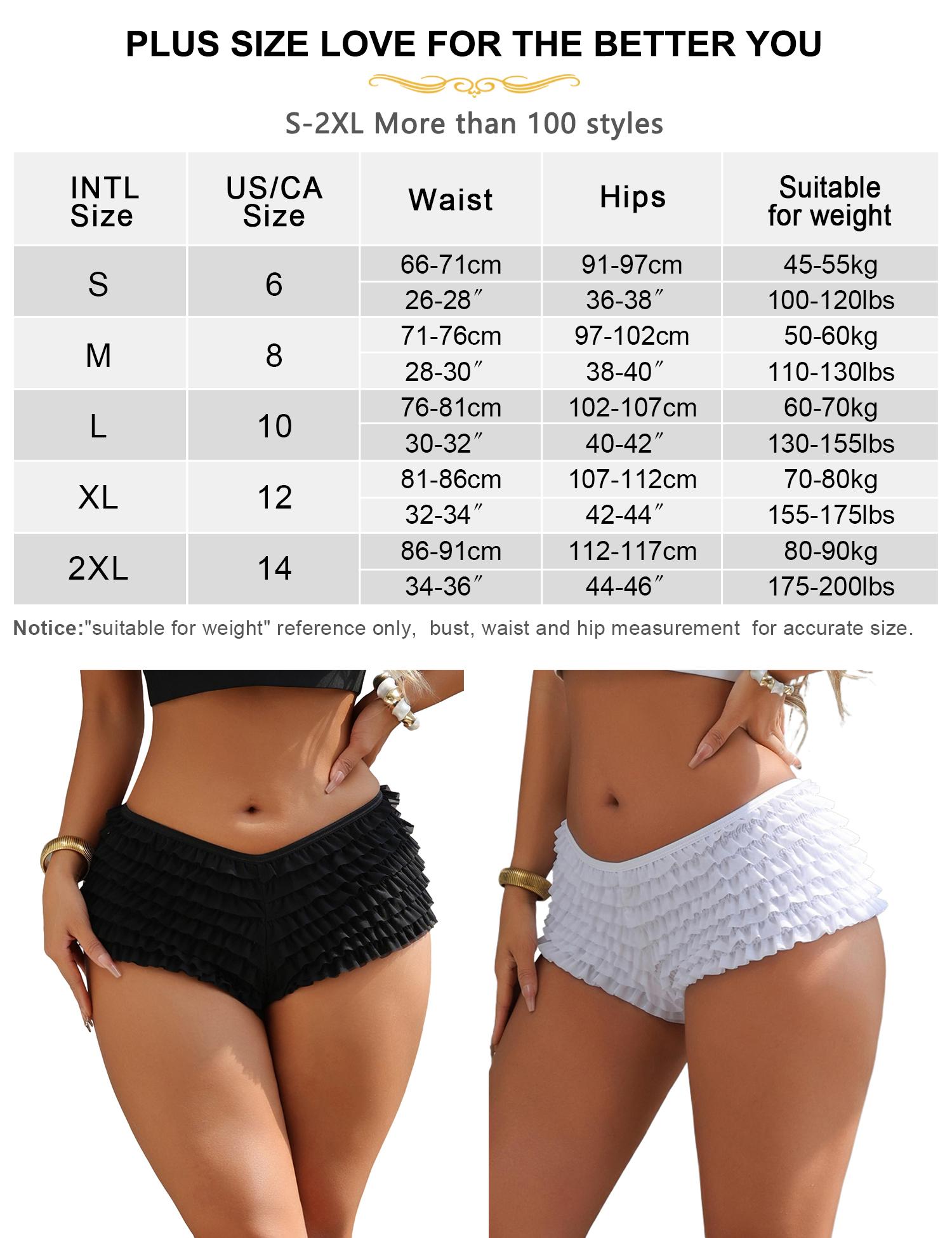 Women's Y2K Ballet Shorts Sexy Low Waist Shorts Hot Pants Underwear Ruffle Minimlist Panties Comfort Bridal Lingeri Lace French Bloomers for Layering Under Skirts, Dresses & Corsets | Lolita Ruffle Panties Gusset Cosplay Outfits