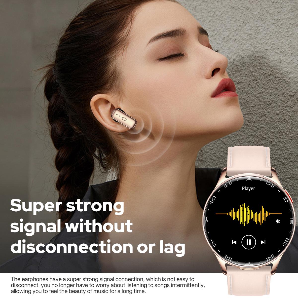 Smart Watch for Women & Men, Built-In Headphones, 1.39" Full Touch Wireless Calls, Fitness Tracker with 100+ Sports Modes, Sleek Smartwatch, Smart Watch for Android Phones