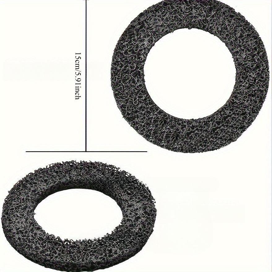 Hub and brake disc cleaning and polishing: including replaceable polishing pads, suitable for rust removal and polishing.