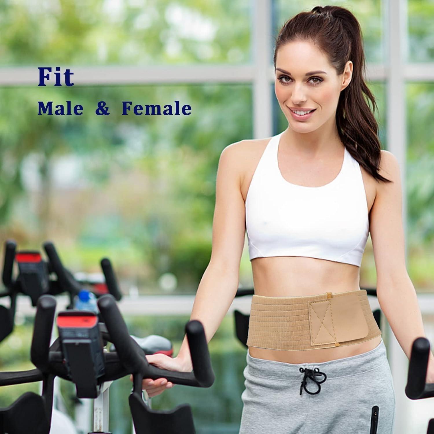 Umbilical Hernia Belt Brace, Abdominal Support Binder for Belly Button Navel Hernia, Comfortable & Effective Relief Solution