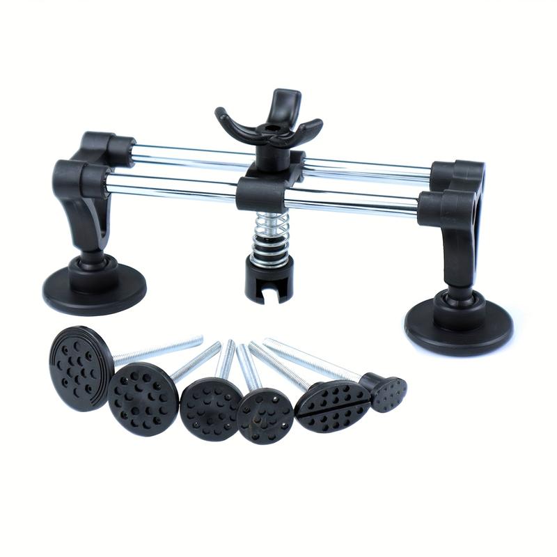 Car Dent Puller Kit, Car Dent Remover, Car Repair Tools, Body Repair Tool with Dual Rods, Ice Scraper, Adjustable Suction Cup, Easy Use Design, High Quality Material