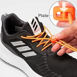 RJ-Sport Tieless Elastic Shoe Laces for Adults and Kids