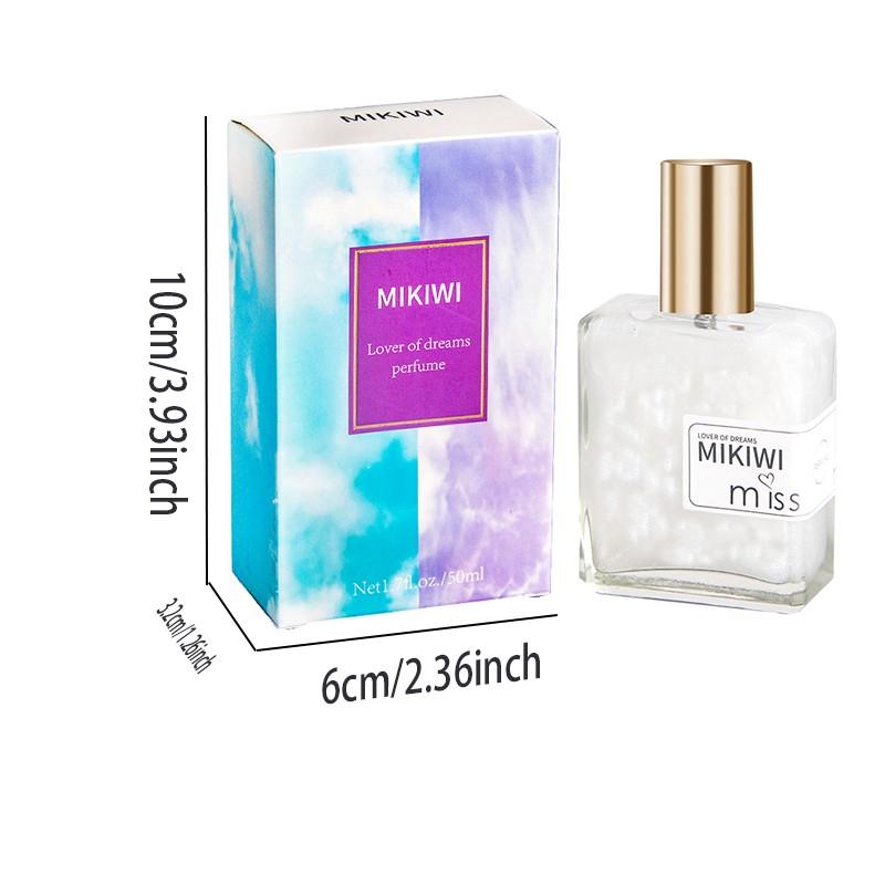Mikiwi Unisex Perfume Set, Long-Lasting Fragrance Spray, 3 Scents Dream Lover/first Love/ Wave, Luxurious Floral Woody Gift Set