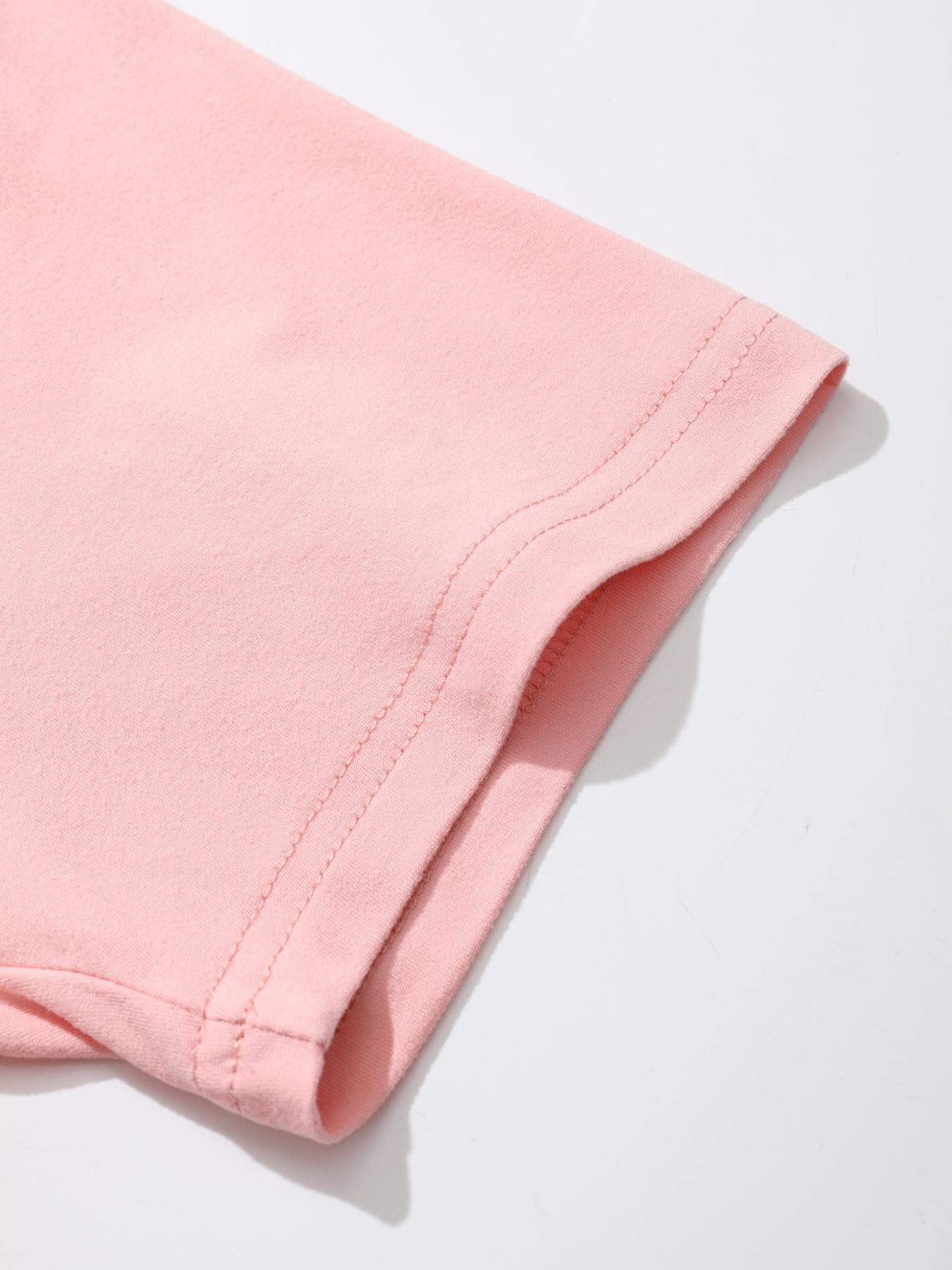4-piece set, solid color crewneck and skort set, trendy and stylish hot girl style cropped T-shirt and skort, suitable for daily wear, fashionable women's casual sports T-shirt and skirt set