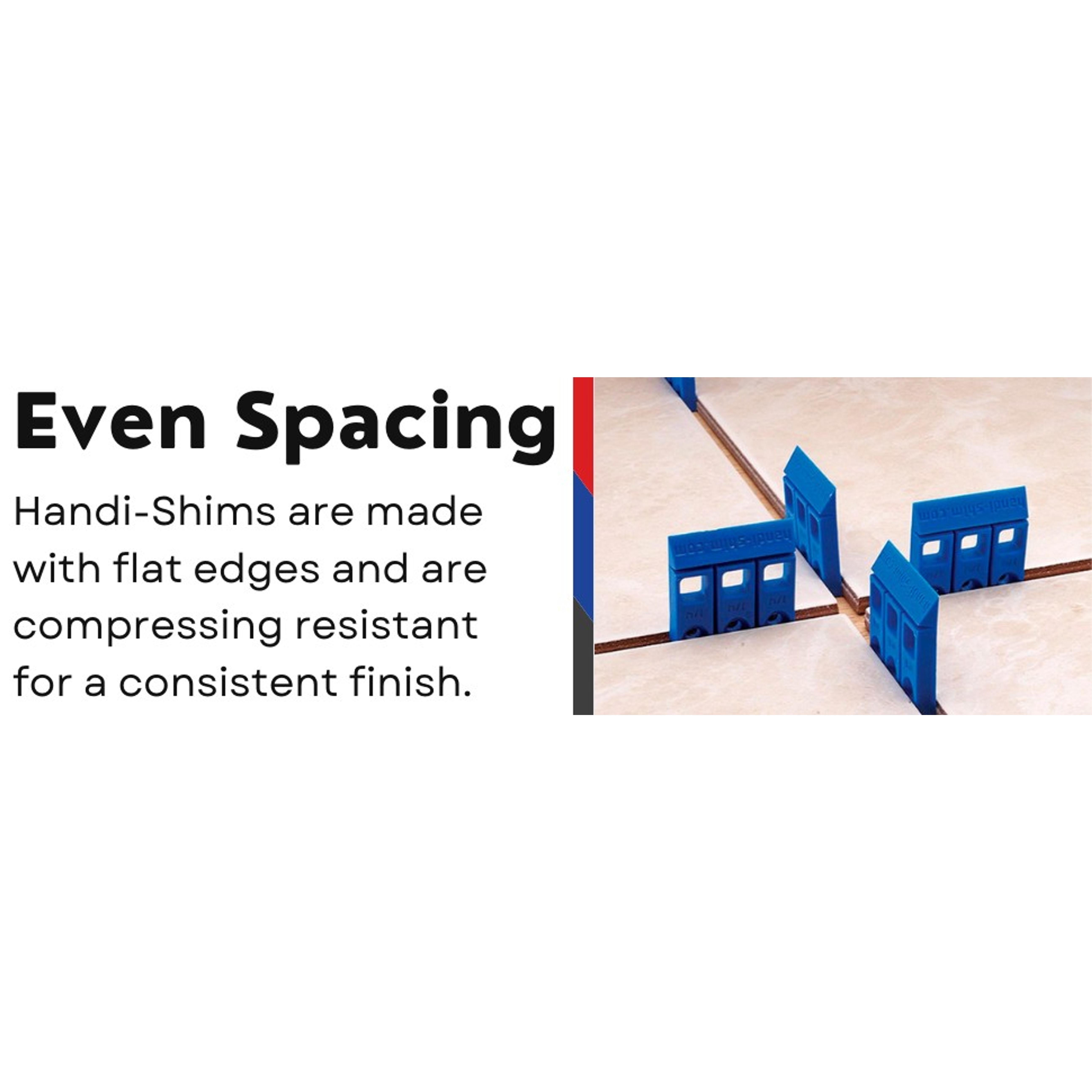 Plastic Shims for Leveling, Assorted 4 Sizes, 100 Pack | Reusable Polypropylene Spacers, Snap-To-Size Scored, Color Coded 1/32 1/16 1/8 and 1/4 InchGift