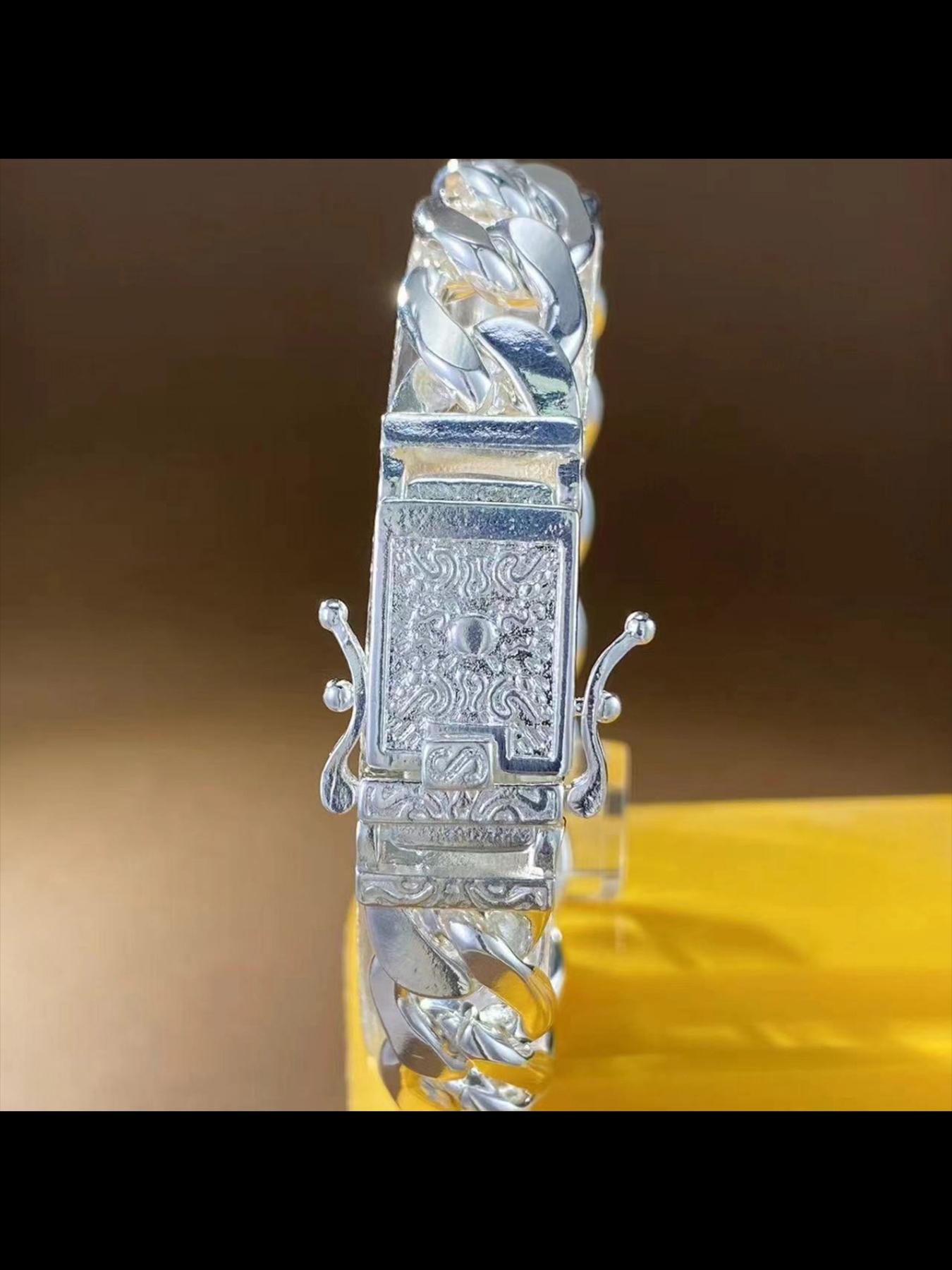 New Braided Dragon Bracelet, Cold Bone Design, Men's Hip Hop Style, High-End Retro Unique Design, Fashionable Accessory