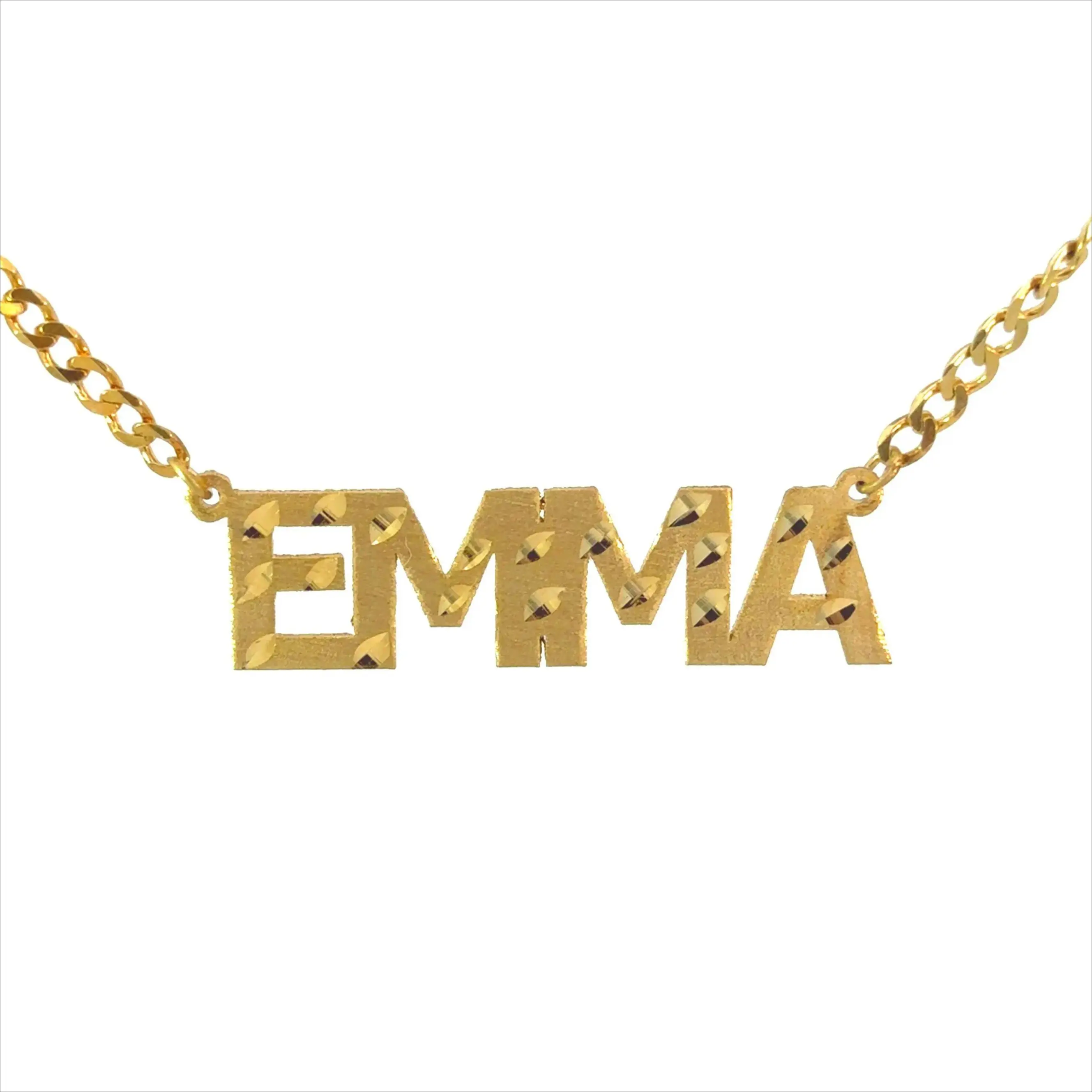 AS728 Personalized Custom Name Necklace Stainless Steel Birthday Gift Holiday Gift