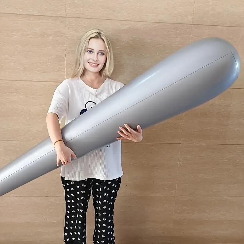 Multiple Combination Realistic Inflatable Baseball Bat Set, Durable PVC Material, Perfect for Interactive Parties, Outdoor Activities, Birthdays