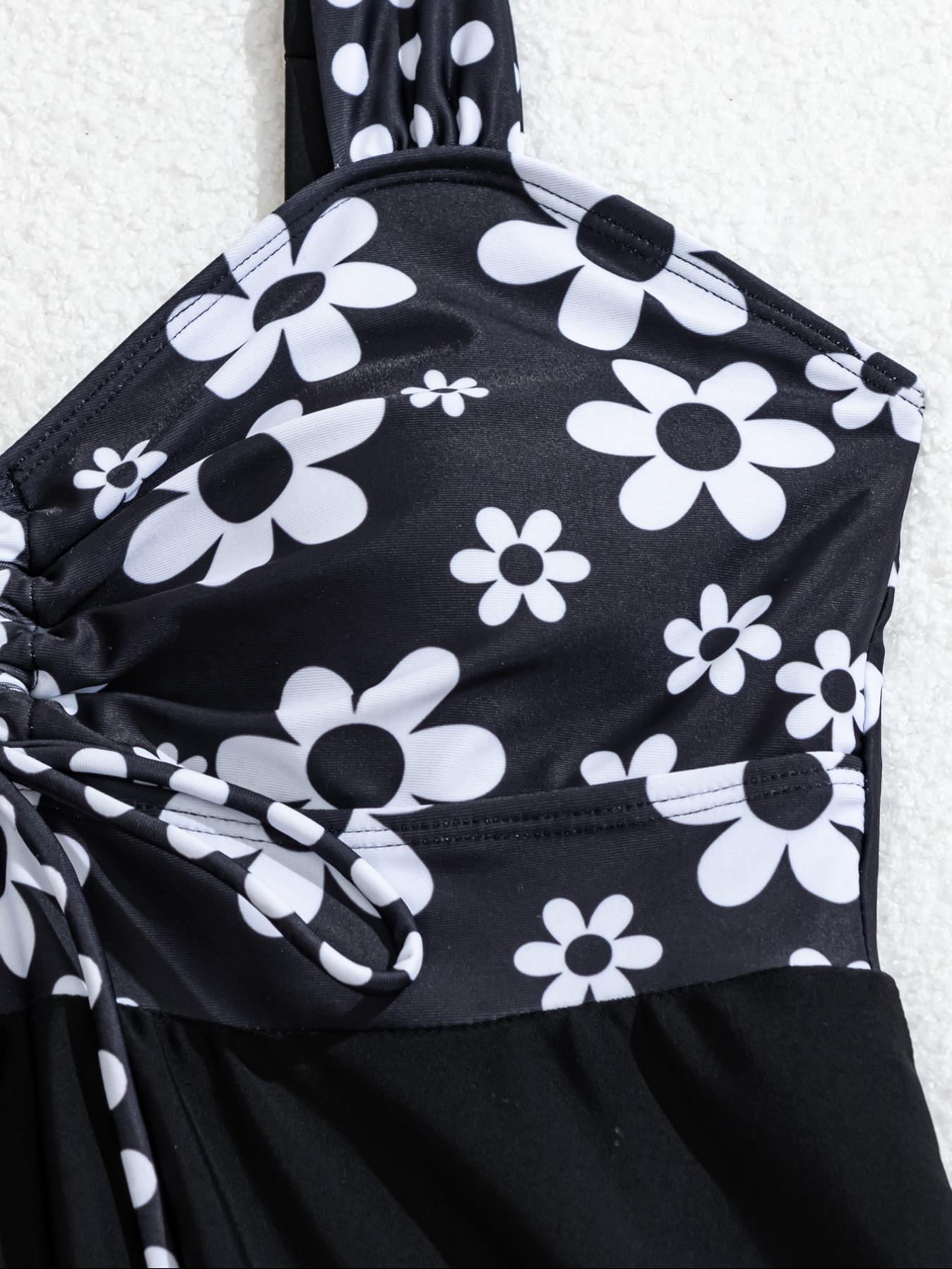 Women's Swimsuit Set with Shorts, Comfortable Summer Beach Vacation Swimwear, Fitted Style, Moderate Fabric Thickness, Tankini Bathing Suits