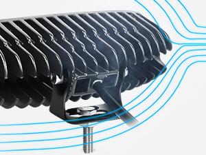 Nilight 6 inch Amber Led Light Bar 2PCS 18W Spot Driving Fog Single Row Off Road Boat Lights for Trucks SUV ATV UTV Golf Cart