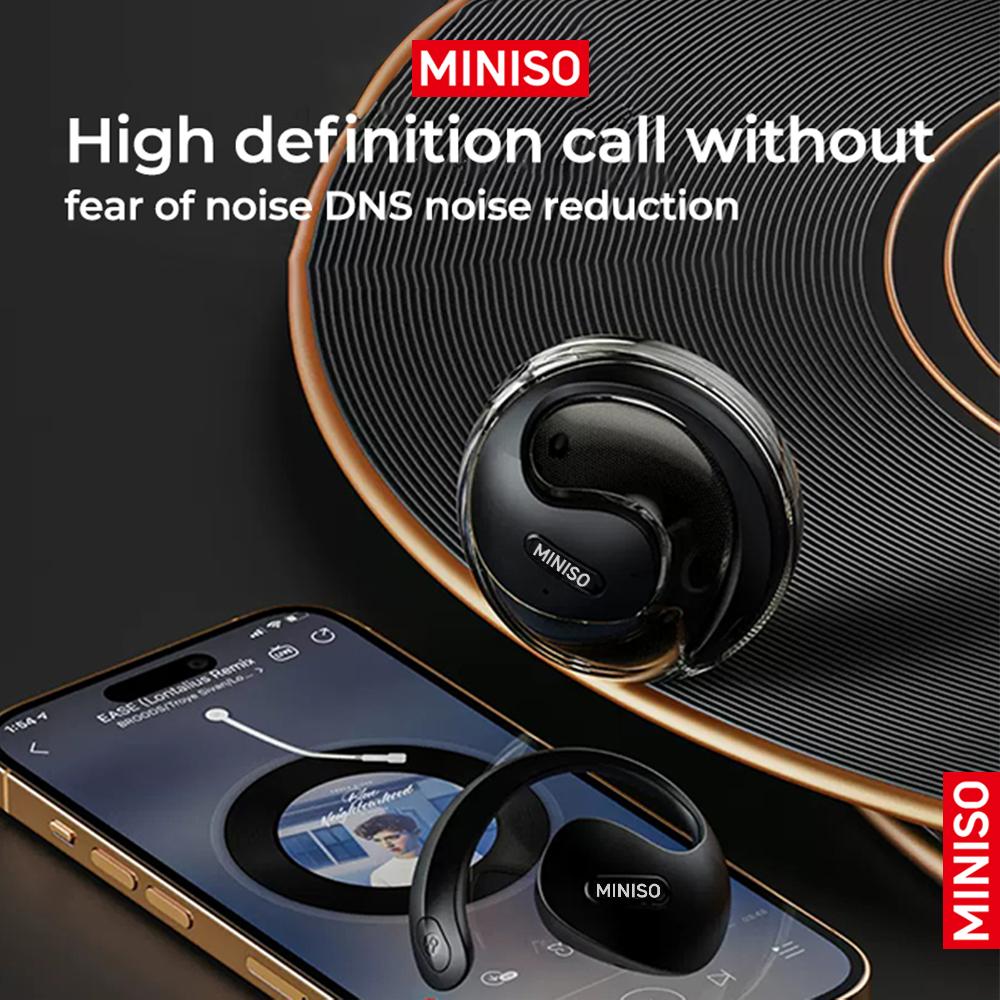 Miniso X15Pro Wireless Headphones Bluetooth 5.4 Sport Earphone HIFI Sound Quality Miniso X15Pro Wireless Headphones Bluetooth 5.4 Sport Earphone HIFI Sound Quality