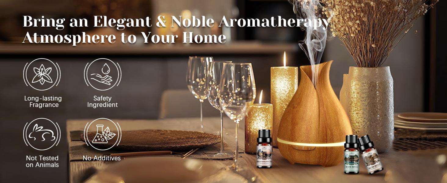 Hotel Scent Diffuser Oils Set – Transform Your Home Into a 5-Star Hotel | 6×10ml Luxury Oils Upgraded Gift Set & Fireplace Diffuser Bundle Perfect Holiday & Housewarming Gift Hotel Scent Diffuser Oils Set – Transform Your Home Into a 5-Star Hotel | 6×10ml Luxury Oils Upgraded Gift Set & Fireplace Diffuser Bundle Perfect Holiday & Housewarming Gift
