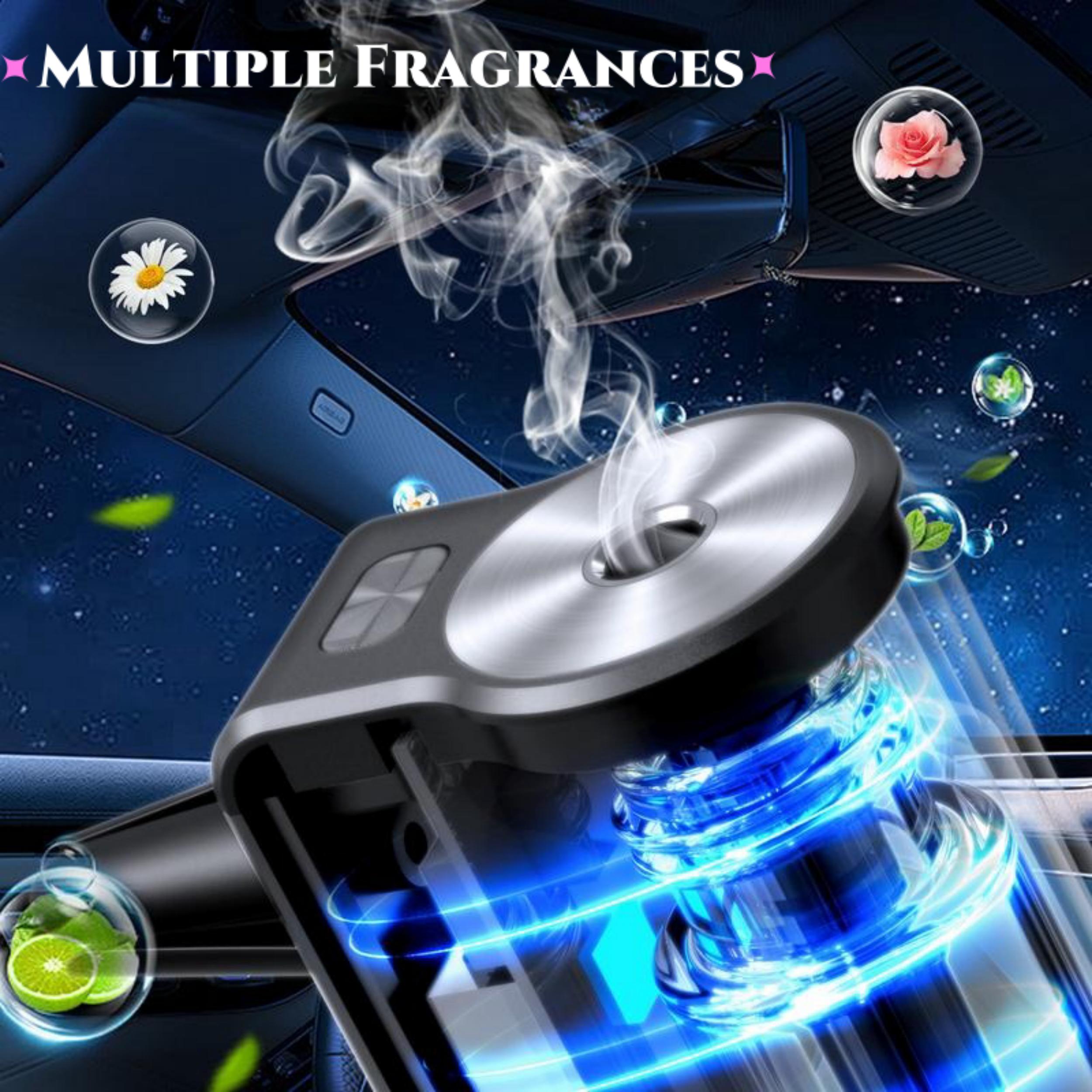 Scent Perfume Car Air Freshener,Rechargeable Car Aroma Diffuser with 20 Essential Oils, Car Interior Decoration Accessories Scent Perfume Car Air Freshener,Rechargeable Car Aroma Diffuser with 20 Essential Oils, Car Interior Decoration Accessories