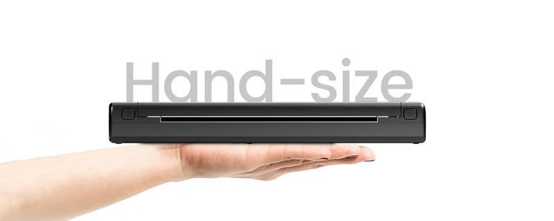 Phomemo M08F Inkless Portable Bluetooth Printer – Supports 8.5" x 11" Letter & A4 Thermal Paper, Compatible with iOS, Android & Laptops, Perfect for Office, Home, School, Business & Travel