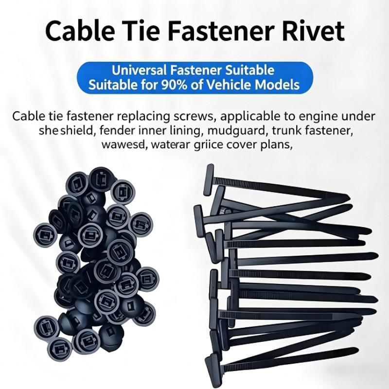 Multi-Functional Nylon Strap Clip, Engine Bottom Plate Fastener, Electric Bike Mudguard Holder, Durable and Versatile Fixing Device