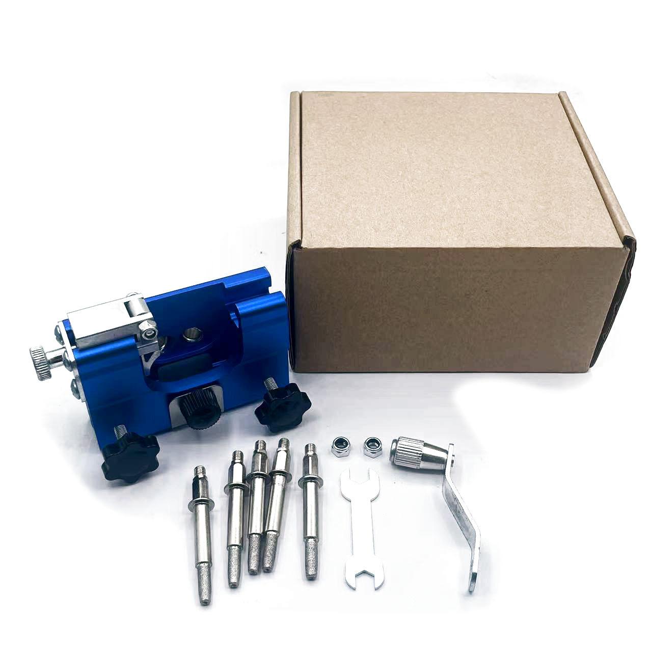 Portable Handheld Chainsaw Chain Sharpener, Manual Chain Grinder Tool, Convenient Home Use, Easy-To-Use Chain Sharpening Device