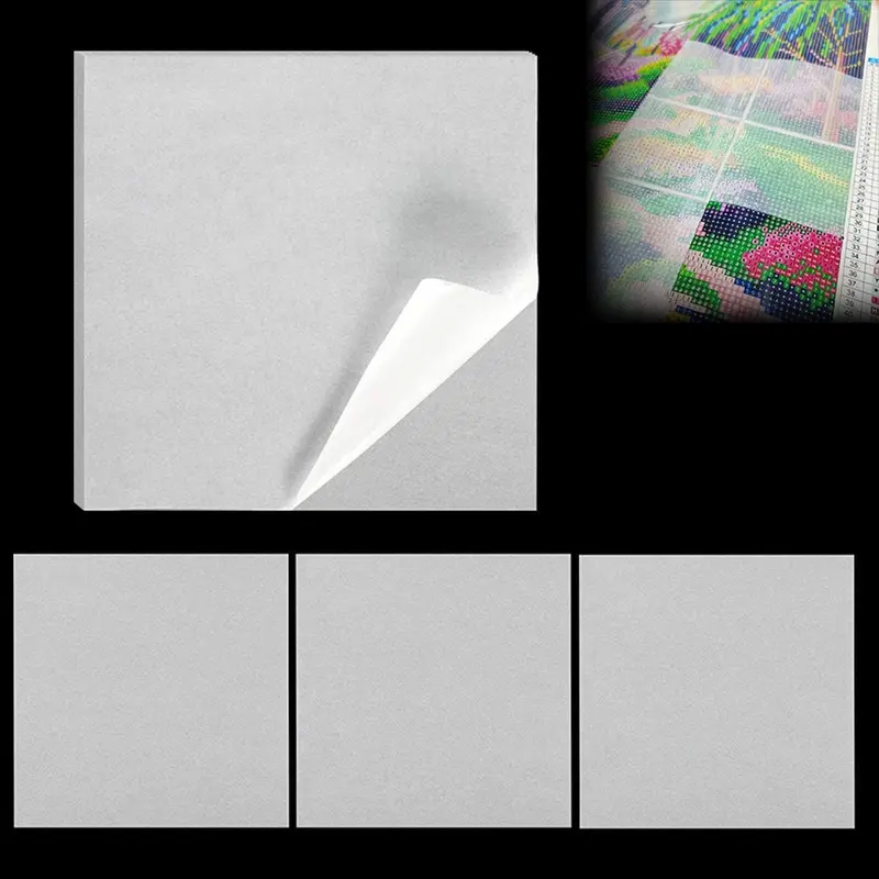 Diamond Painting Release Paper 50/100/200pcs, 5.9x5.9inches Double-Sided Non-Stick Cover, Art Supplies for DIY Craft Projects