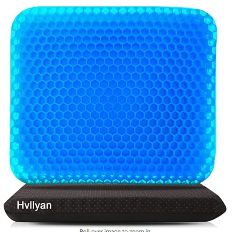 Honeycomb Gel Seat Cushion, Office Long Sitting Silicone Pad, Car Cool Seat Cushion, Cooling Nest Butt Protector, Gel Seat Cushion