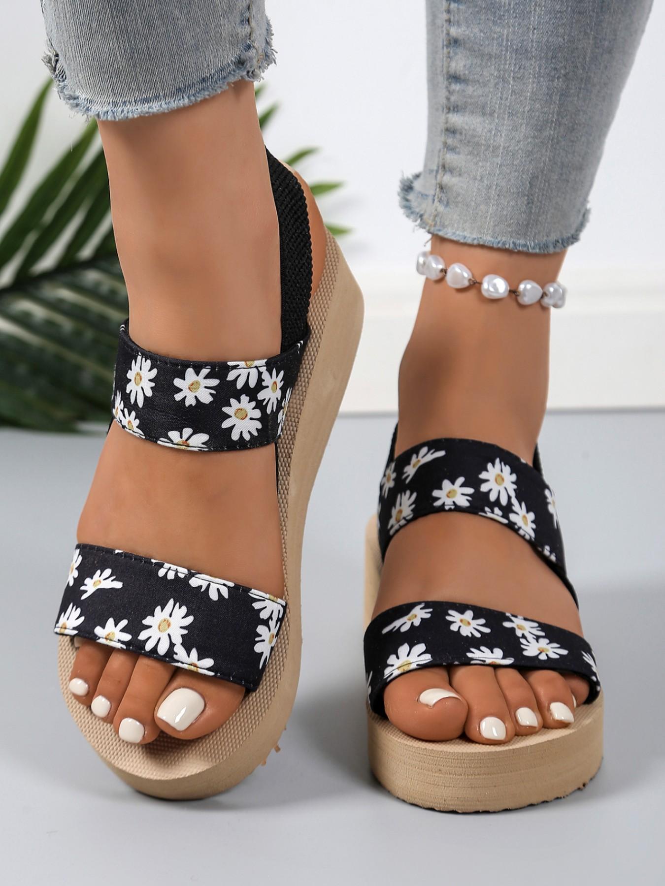 2026 Summer Women's Fashion Tie-Strap Flat Sandals, Comfortable Lightweight Beach Party Shoes, Casual Indoor Outdoor Ankle Strap Sandals