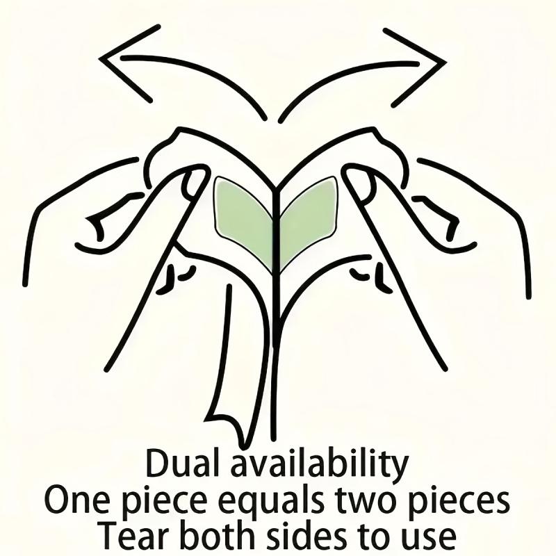 New 20-piece hair removal wax strips, suitable for lip, beard, lip, eyebrow, and high bikini line waxing, versatile summer hair removal wax paper with aloe vera and rose scents