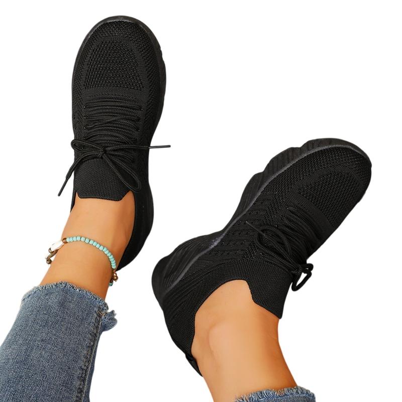 Women's Mesh Casual Sneakers 2026 - Lightweight Breathable, Wide Toe Box Thick Sole Retro Athletic Trainers, Fall Shoes for Daily Commute Shopping School with 4 Colors, Shoes For Women, Women's Shoes