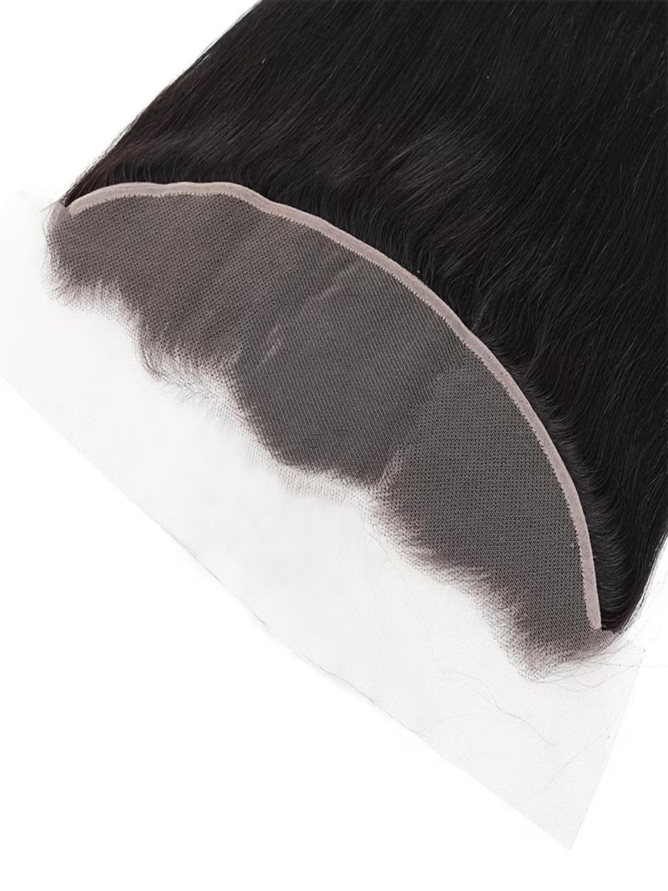 13×4 Straight Human Hair Lace Front Wig (10–16 inches) — 150% Density. Features a transparent lace front design to enhance volume at the crown, making it ideal for both daily wear and stylish looks.