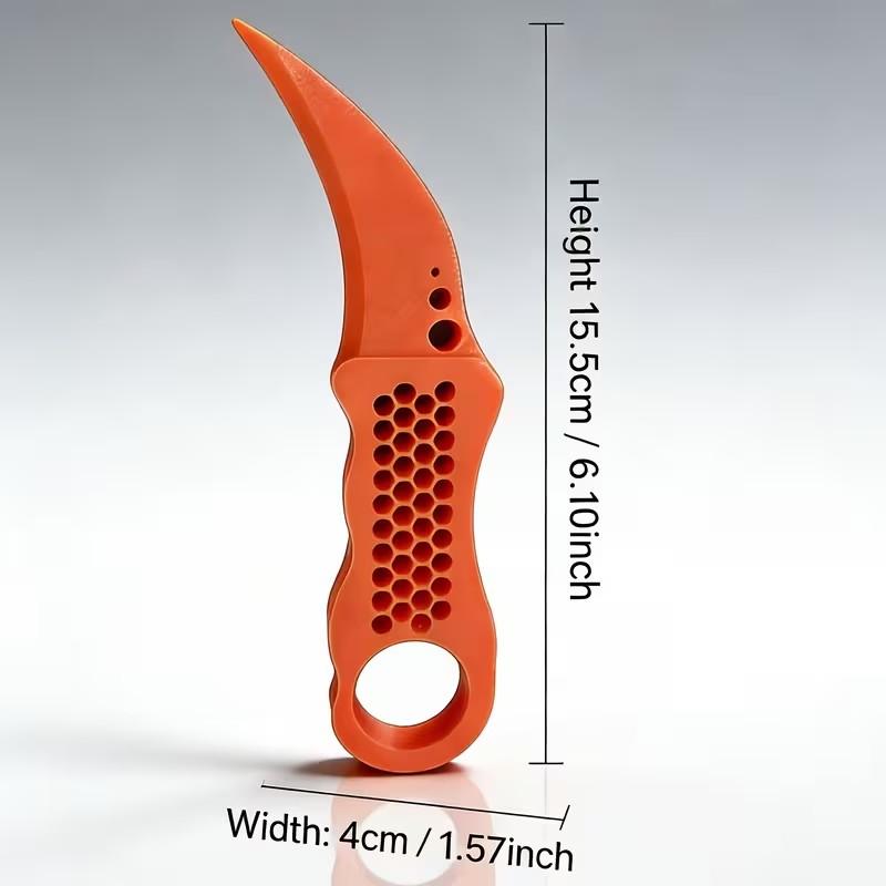 Safe 3D Printed Unboxer, Package Cutter, Claw Design, Blade-Free, Portable, Non-Slip Handle, Ideal for Daily Unboxing, Office, Home, Gaming Enthusiasts