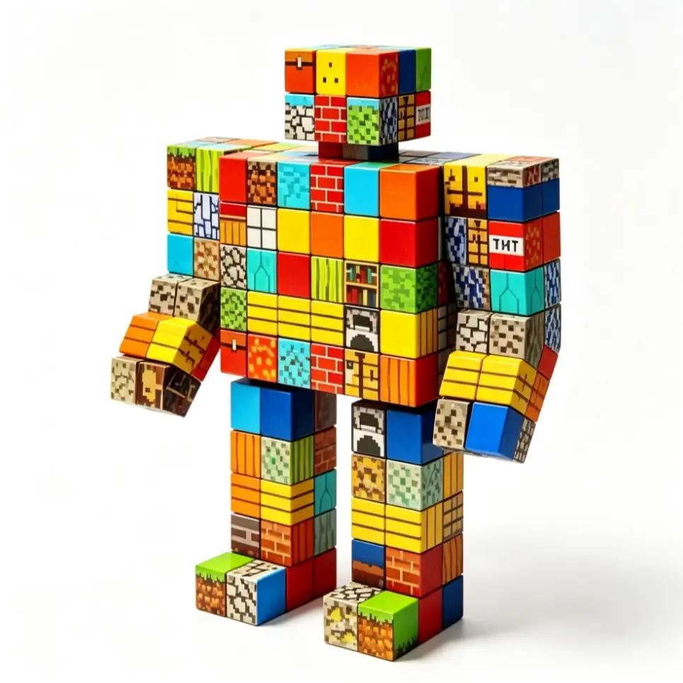 100/200/300/500Pcs Color Magnetic Cube Building Blocks! STEM Montessori Magnet Construction Toy for Kids 3+, Open-Ended 3D Stack Play, Boost Spatial Imagination, Perfect Gift for Boys & Girls, Magnetic Building Cubes