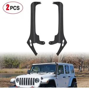 Nilight 52 Inch Light Bar Windshield Frame Mounts for Jeep Wrangler JL/JLU Unlimited 2018 2019 2020 2021 2022 2023 2024