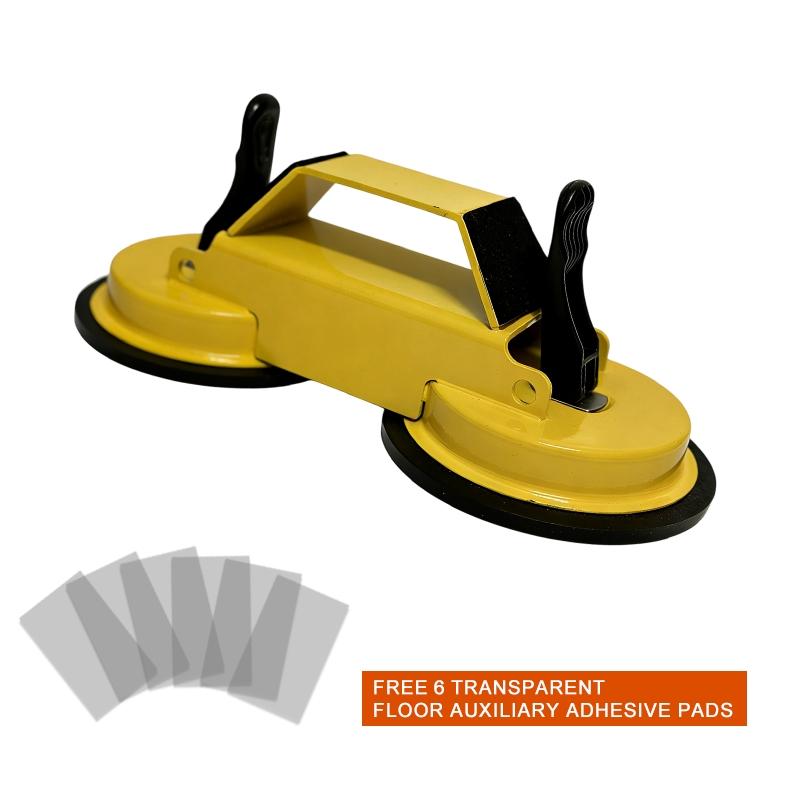 Floor Gap Repair Dual Head Suction Tool, Professional Home Tools Kit, Suitable for Flat Surfaces, Tiles, Wood, PVC, Glass Floors