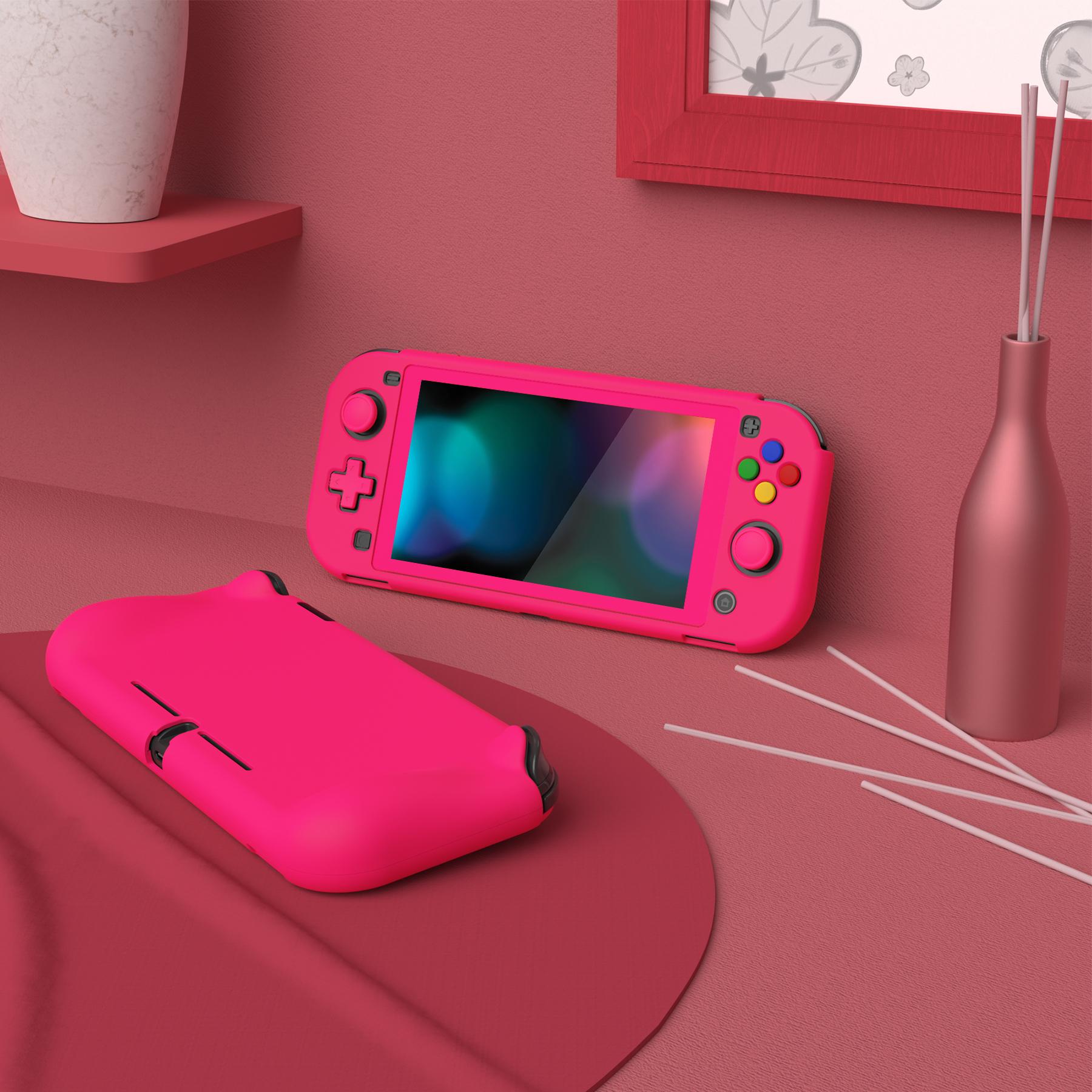 PlayVital ZealProtect Protective Case for Nintendo Switch Lite, Hard Shell Grip Cover for Nintendo Switch Lite with Screen Protector & Thumb Grip Caps & Button Caps - Gaming Accessories PlayVital ZealProtect Protective Case for Nintendo Switch Lite, Hard Shell Grip Cover for Nintendo Switch Lite with Screen Protector & Thumb Grip Caps & Button Caps - Gaming Accessories